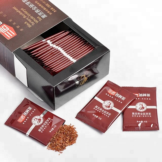 Sanjiang 100% nature Black Whole-embryo Bitter Tartary Buckeheat Tea