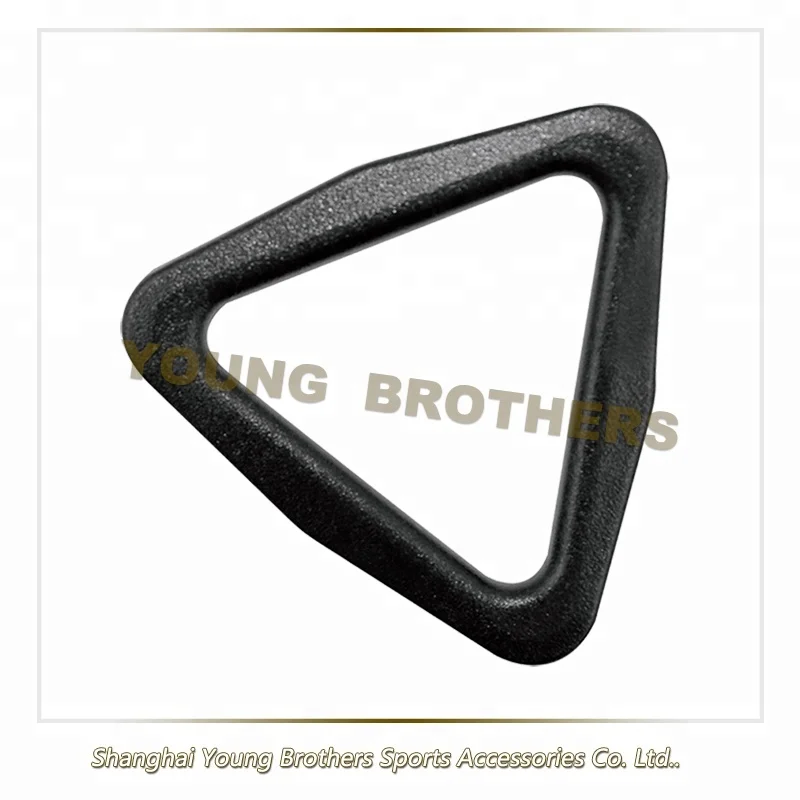 High Quality Plastic Adjustable Power D Ring Buckles for Backpacks or Suitcases