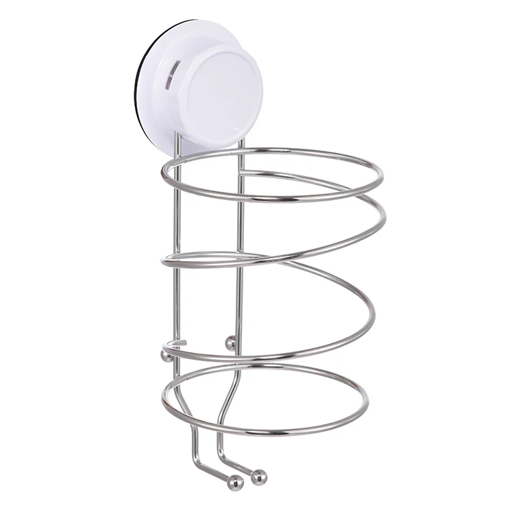 Hair Dryer rack With Suction Cup Wall Mount Bracket Hair Dryer Holder