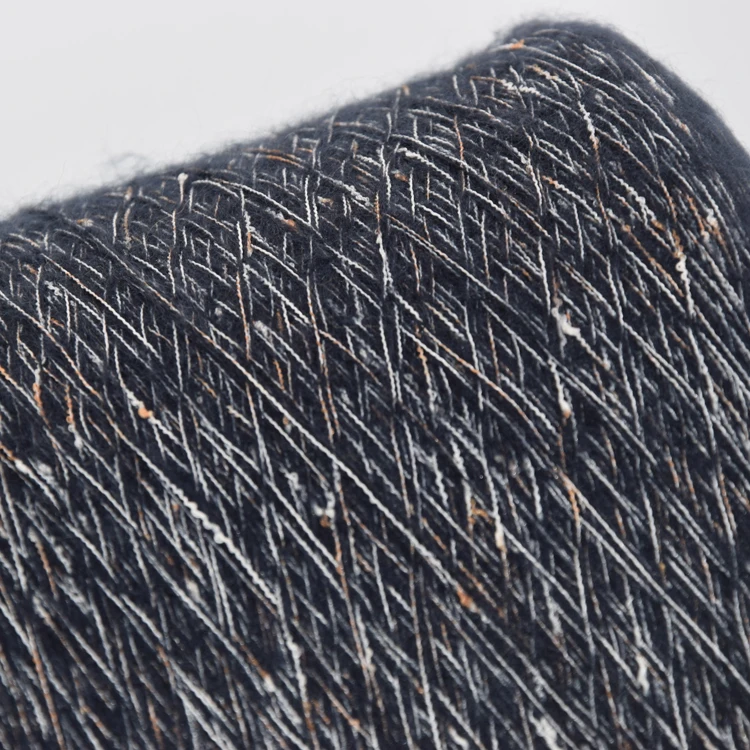 Wholesale 2/9Nm Carney Velvet 58%Polyester 40%Acrylic 2%Spandex Autumn And Winter  blend knitting Yarn