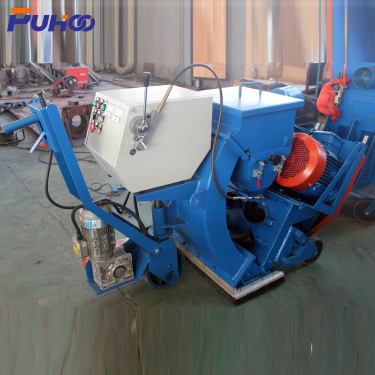 China floor concrete road surface shot sand blasting abrator machine sand blasting machine