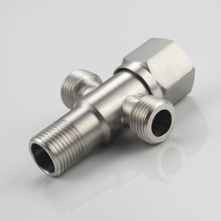 304 Stainless Steel Valve manufacturer 3 way angle valve
