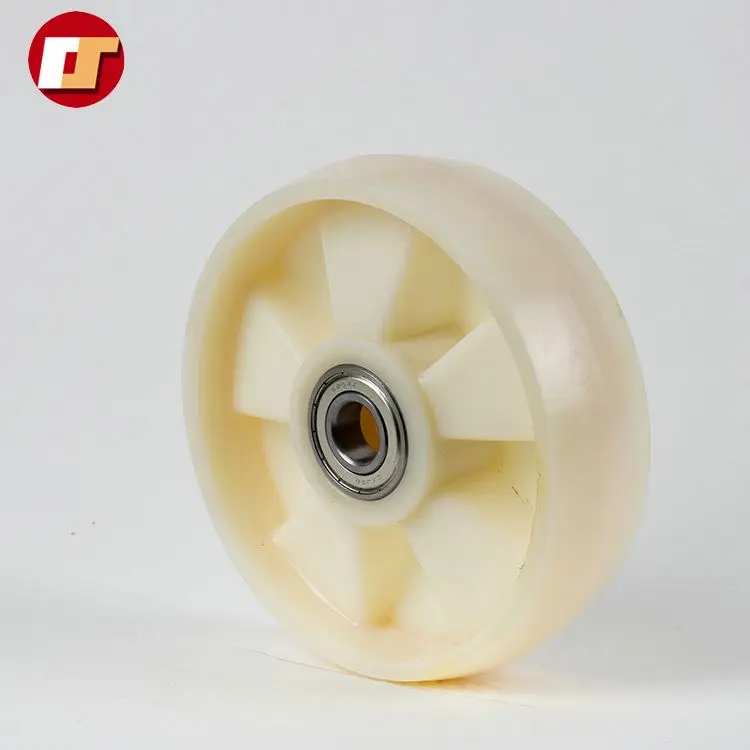 Хорошее склеивание TQC, нейлоновое колесо шкива с подшипником 6000zz