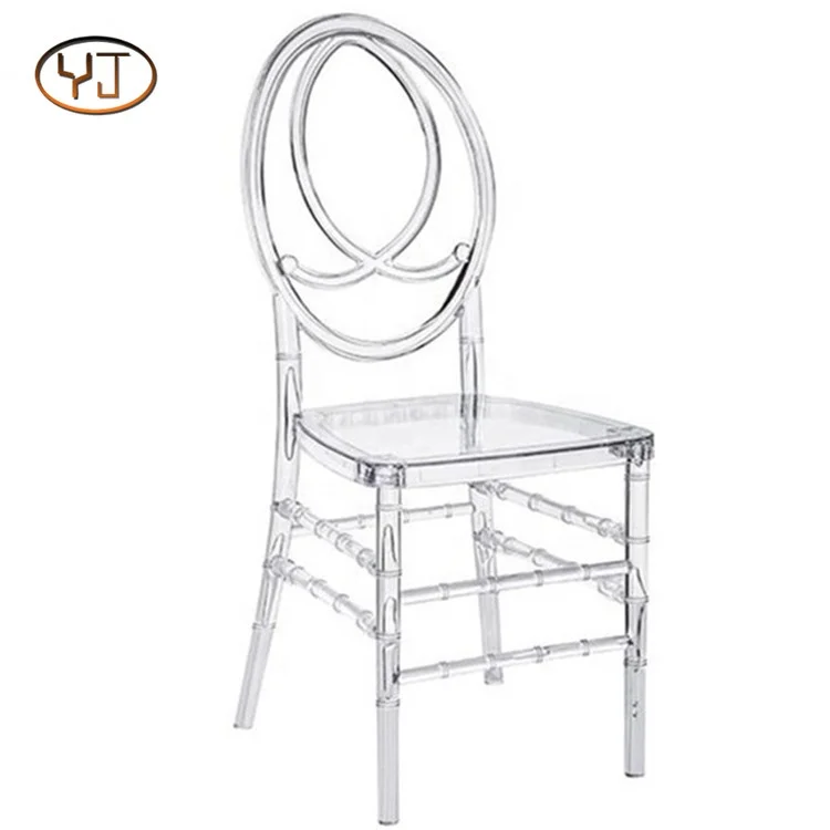 Elegant Acrylic Resin Phoenix Clear Chairs