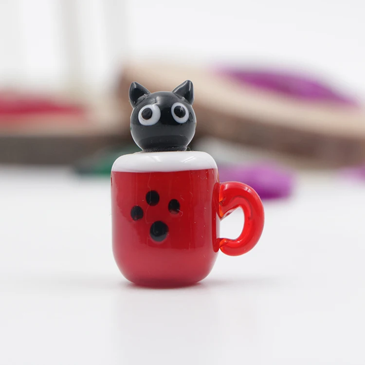 Murano Art Glass Cat Figurine