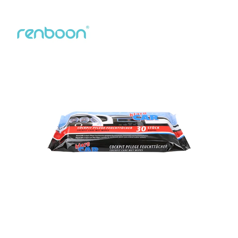 
cockpit shine wipes, car cleaning wipe 