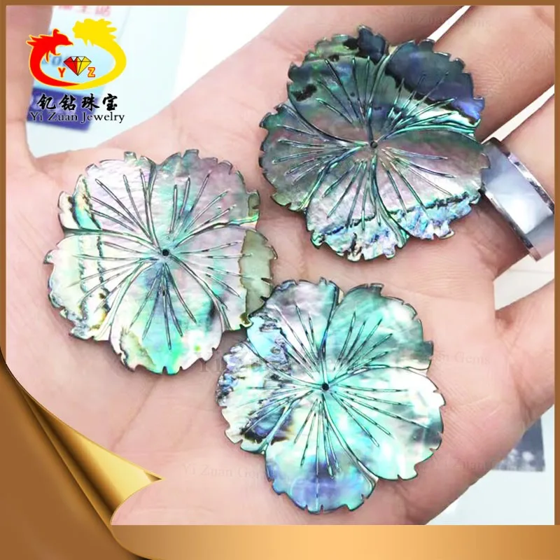 Factory customized designs abalone sea shell pendant