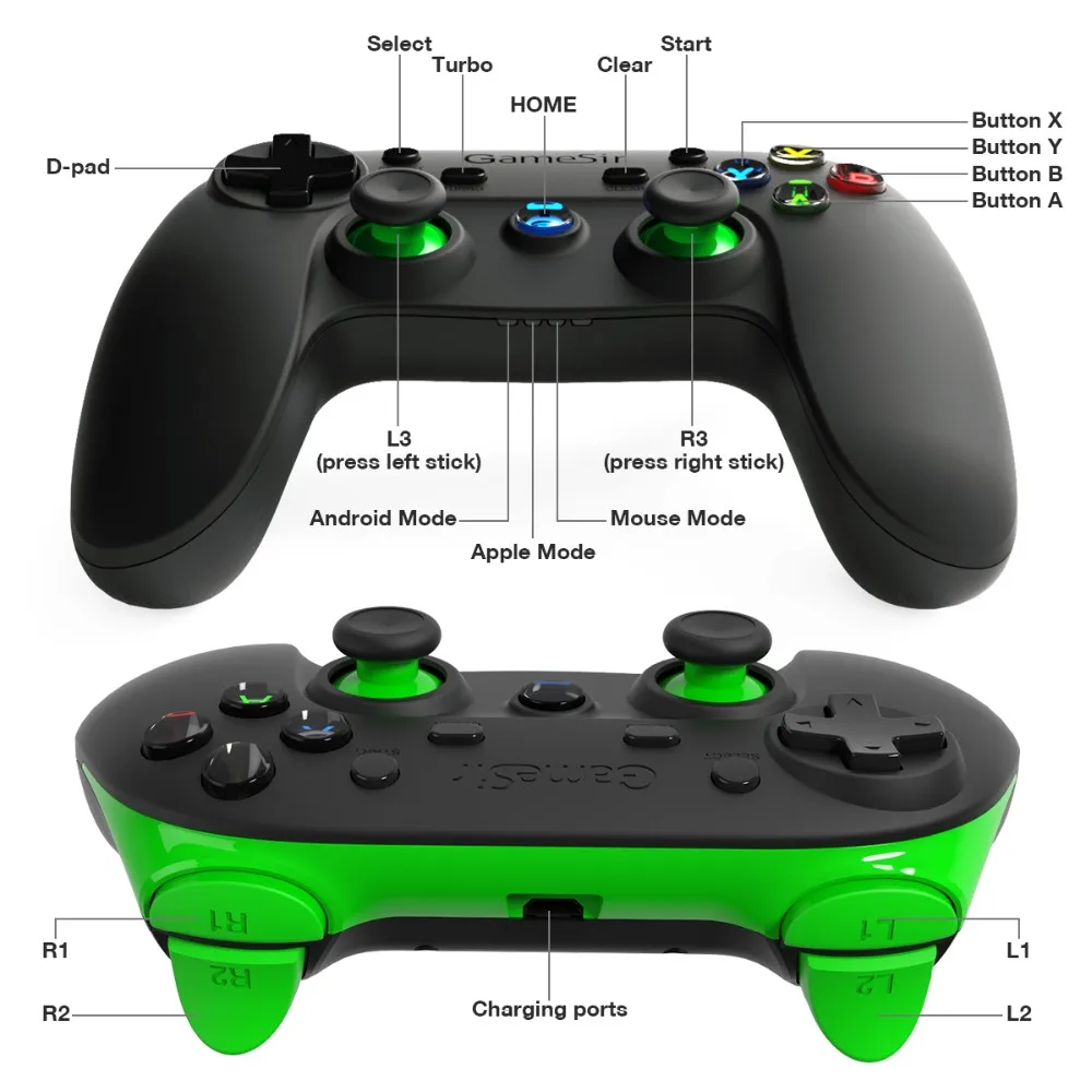 gamesir G3 joystick for smartphone, remote controller for PS3 with affortable price