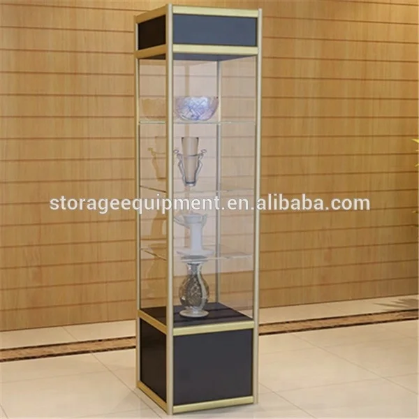 New Design Glass Vitrine for Jewelry Shop in discount