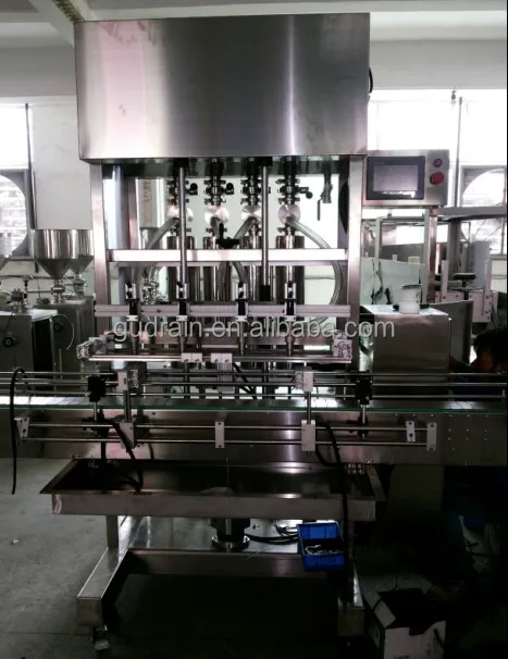 automatic filling machine for shampoo bottle