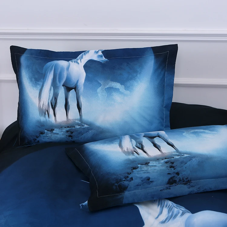 king size 3d bedding set/cheap hotel bed linen sets