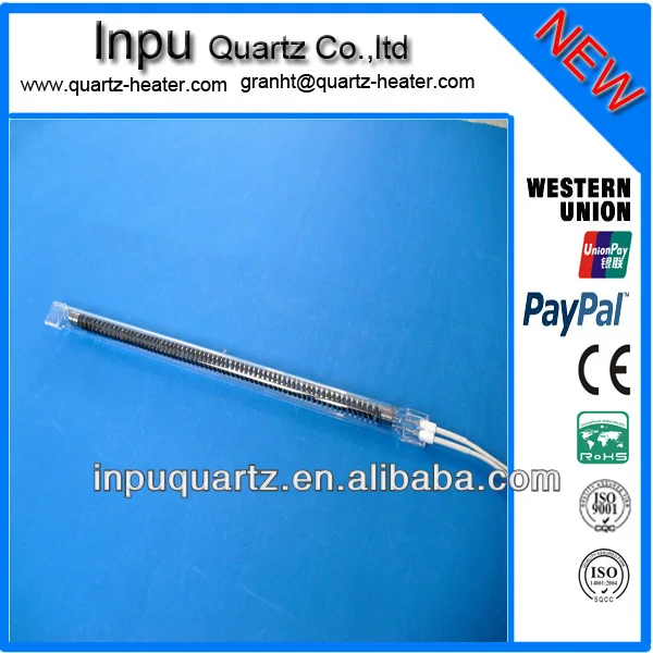 Односторонний кварцевый нагревательный элемент с материалом кварцевой трубки ge214