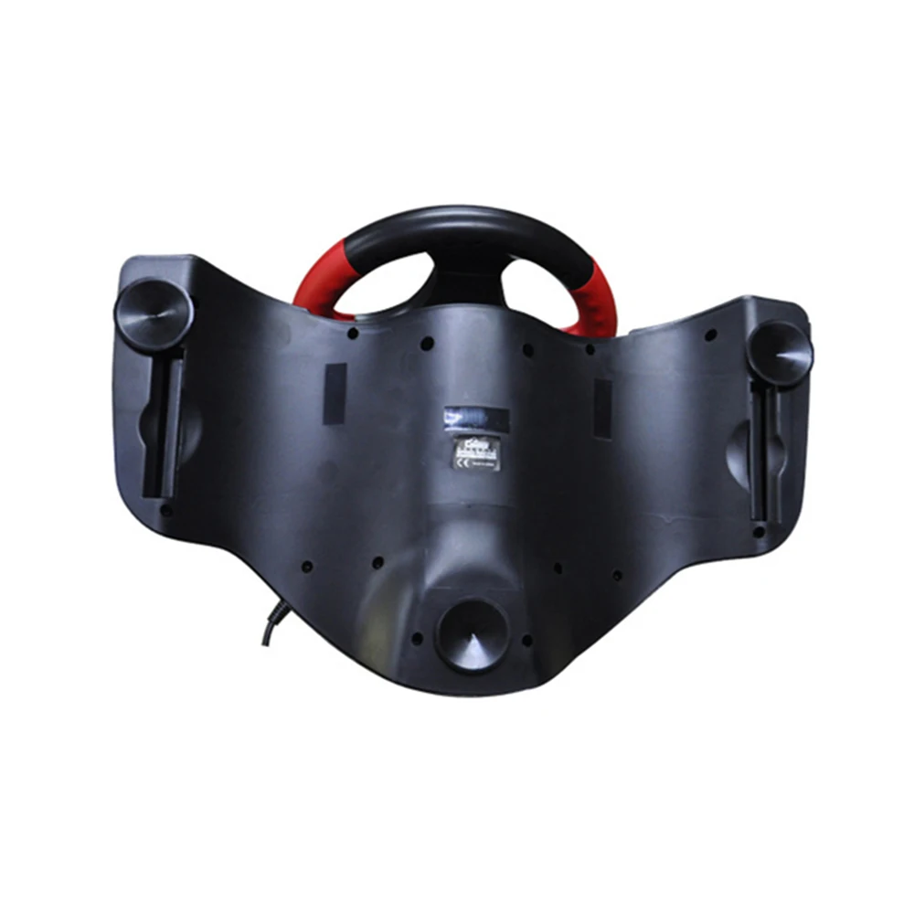 best price 3in1 180-degree steering angle game wheel car racing game controller with pedal gamepad for project-car-games