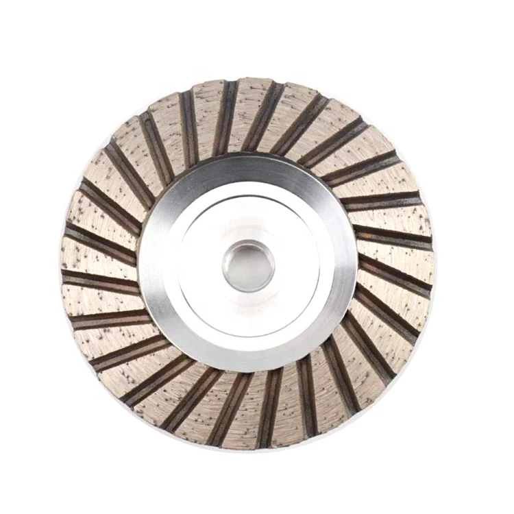 Professional Grinding Tools Aluminum Wheel Diamond Cup Wheel for Concrete Metal Cup-shaped Wet/dry Use Standard Great