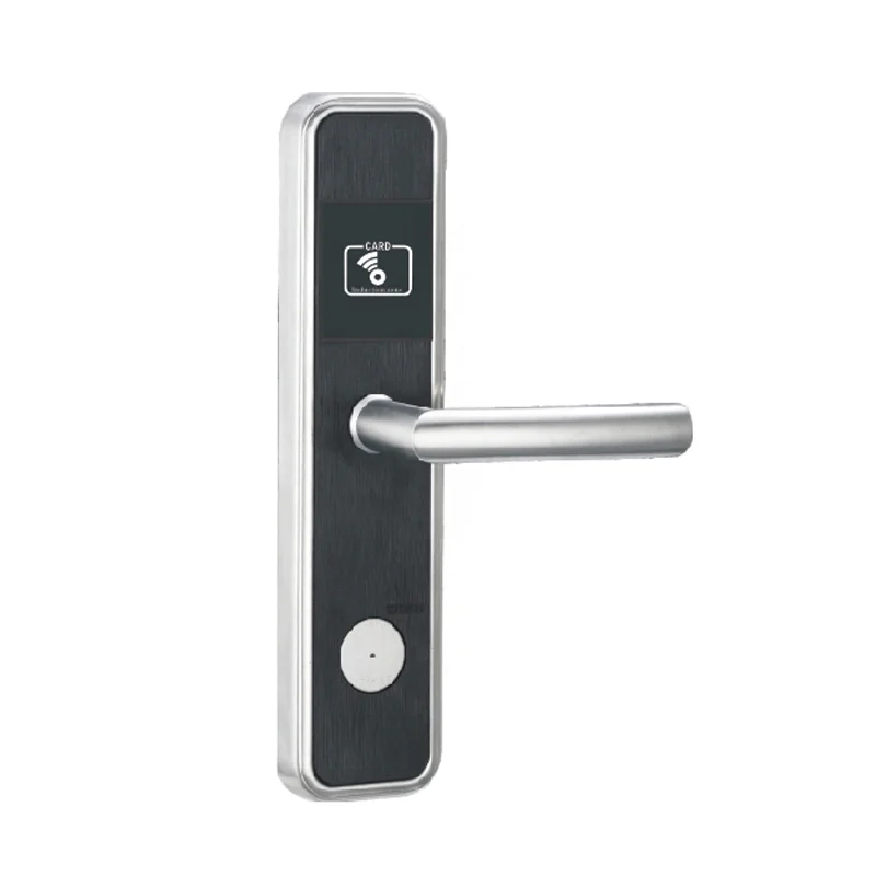 
Causte Stainless Steel Hotel Electronic Door Locks RFID Key Card Door Lock For Hotels 