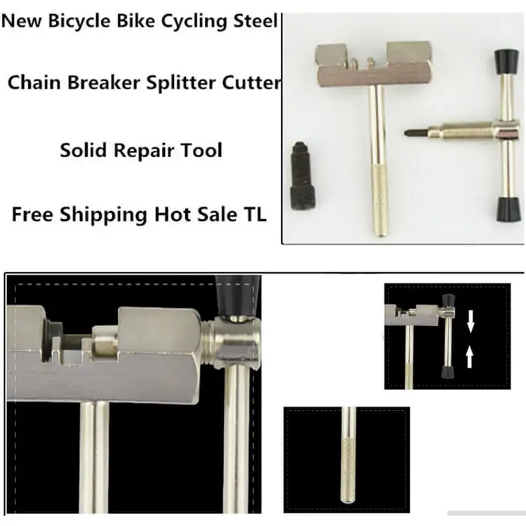 Bicycle Repair Tools Bike Steel Chain Breaker Splitter Cutter Remover Tool Solid Repair Tool Bike Chain Pin Splitter Device