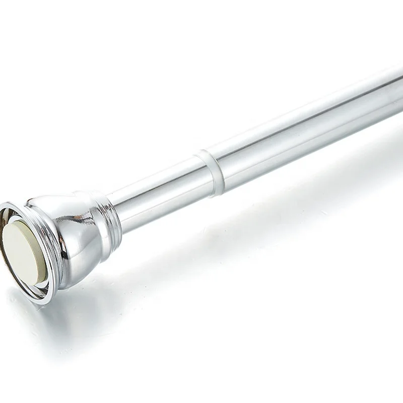 
LQ plated ORB iron shower curtain rod 