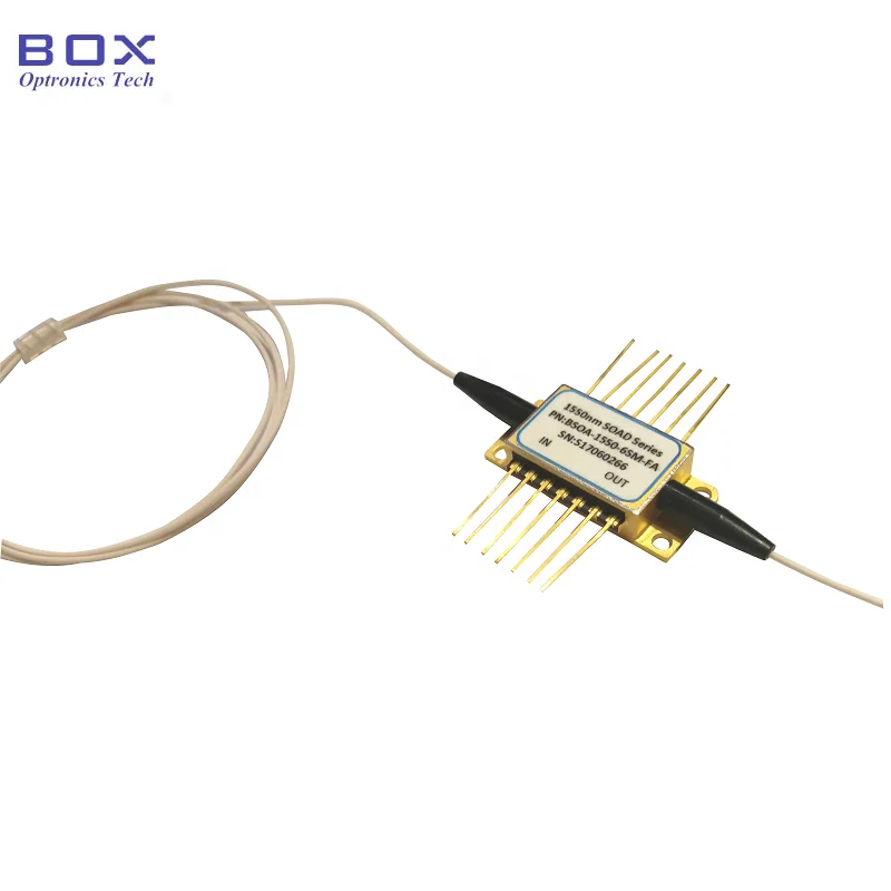 SOA/ semiconductor optical fiber laser device amplifier for 100G fiberoptic data center