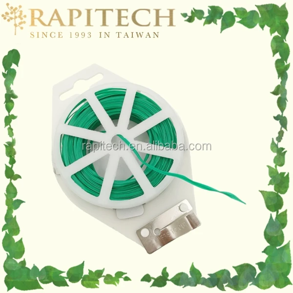 50M Garden PVC Coated Plant Twist Tie