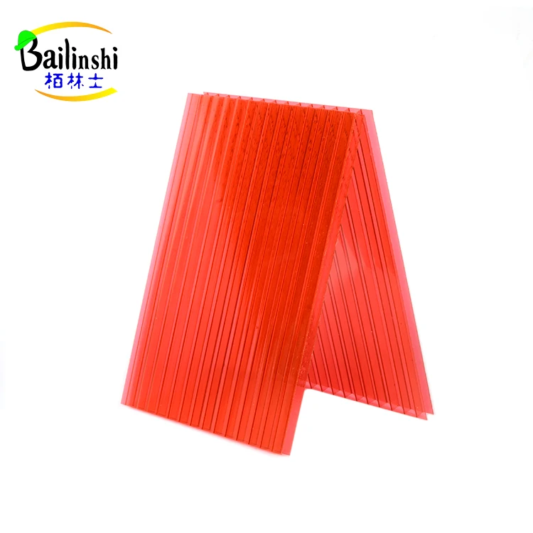 High Quality White Waterproof Hollow Polycarbonate Sheet