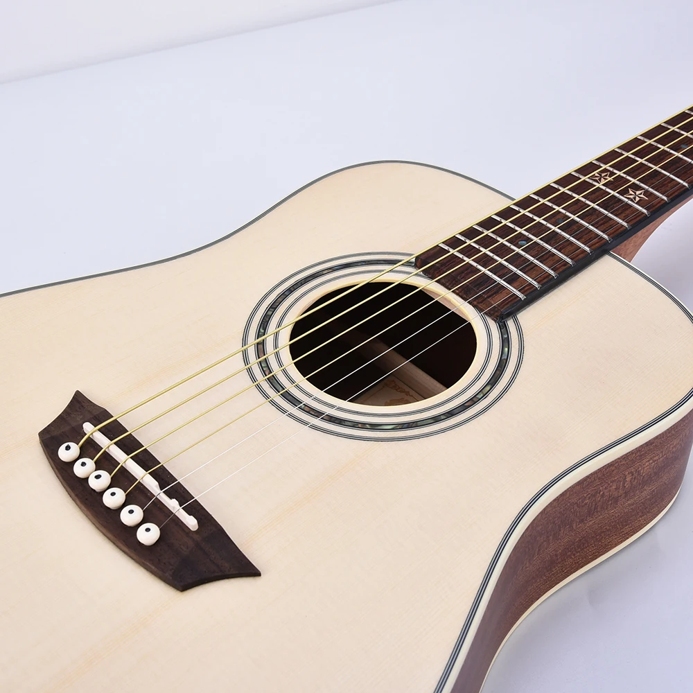 Fretted instruments 34 inch Baby Acoustic Guitar Falk Guitar