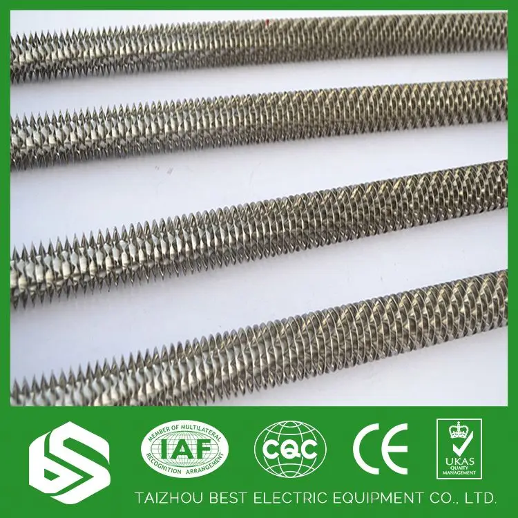 110 В, 220 В взрывозащищенные оребренных труб нагреватель для отопления резки бар, горячая печать