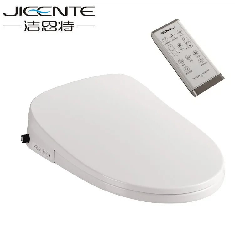 electronic intelligent toilet cover with bidet auto washing