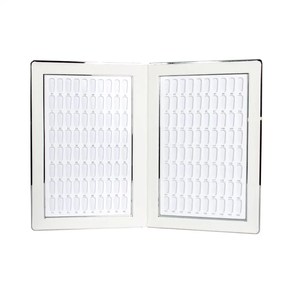 160 Colors Model Nail Gel Polish Nail Color Chart Display Nail Color Book