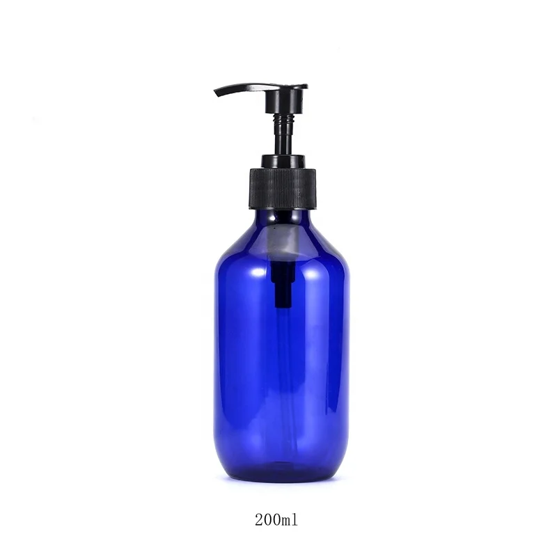 blue plastic bottle 100 150 200 250 300 500 ml hand washing liquid bottle empty brown 1 liter 1000ml plastic shampoo bottle with