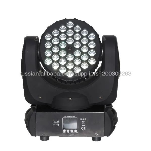 Горячие продажи 36 * 5W RGBW СИД Cree Луч движется головы, привело перемещение головы огни