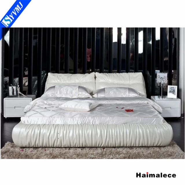 Прямая поставка с завода, Роскошная Современная Арабская спальная кровать большого размера
