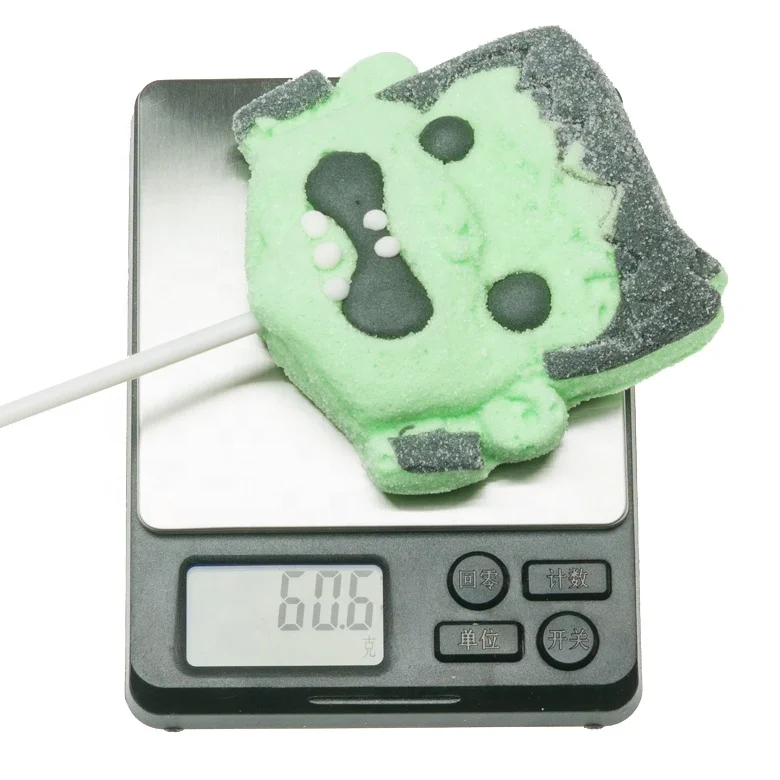 
Insurance order demon shape cotton candy lollipop marshmallow 