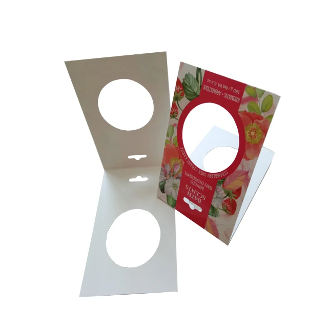 High Quality Blister Paper Header Cards For Cosmetic
