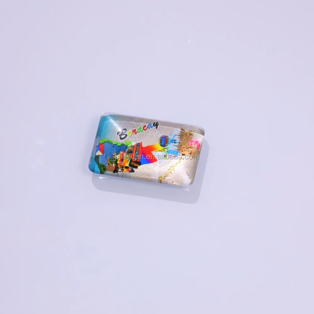 
China supplier custom decoration glass crystal souvenir fridge magnet/ceramic fridge magnet 