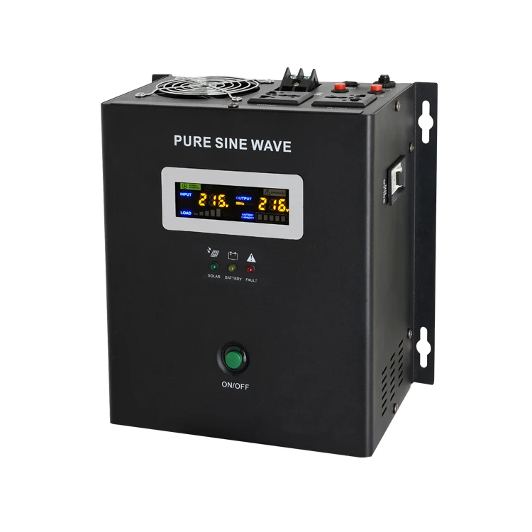 1KVA настенного монтажа Тип off в виде решетки солнечный инвертор для неэлектрифицированная Солнечная силовая установка