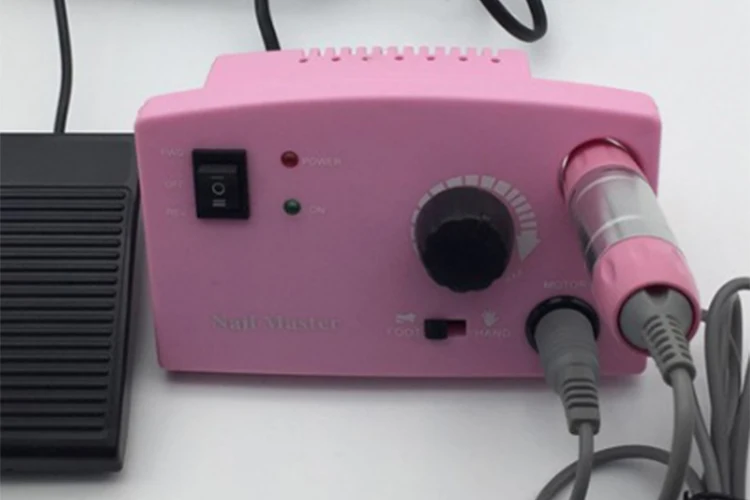 High quality professional plastic and metal material electric nail drill machine DM-211