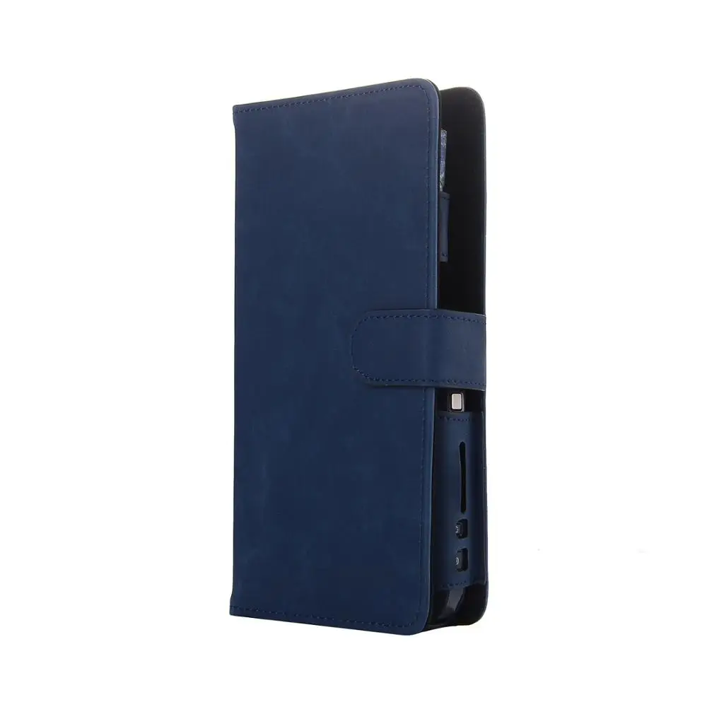 
All in One Book Design Protective Cover for IQOS Electronic Cigarettes Matte PU Carrying Case Card holder for IQOS Leather Case 