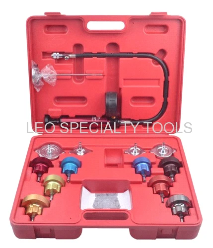 Engine Testing Tools Water Tank Leak Detector Radiator Pressure Tester and Vacuum Type Cooling System Kit