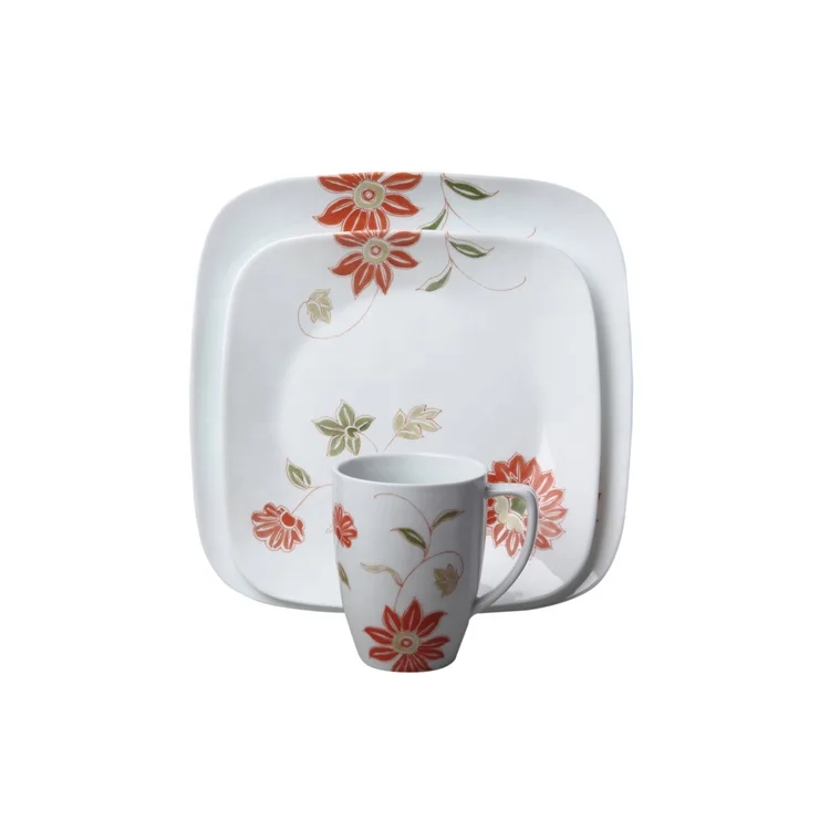 BPA-free and completely food safe home goods dinnerware/plastic homeware/pakistani dinner set