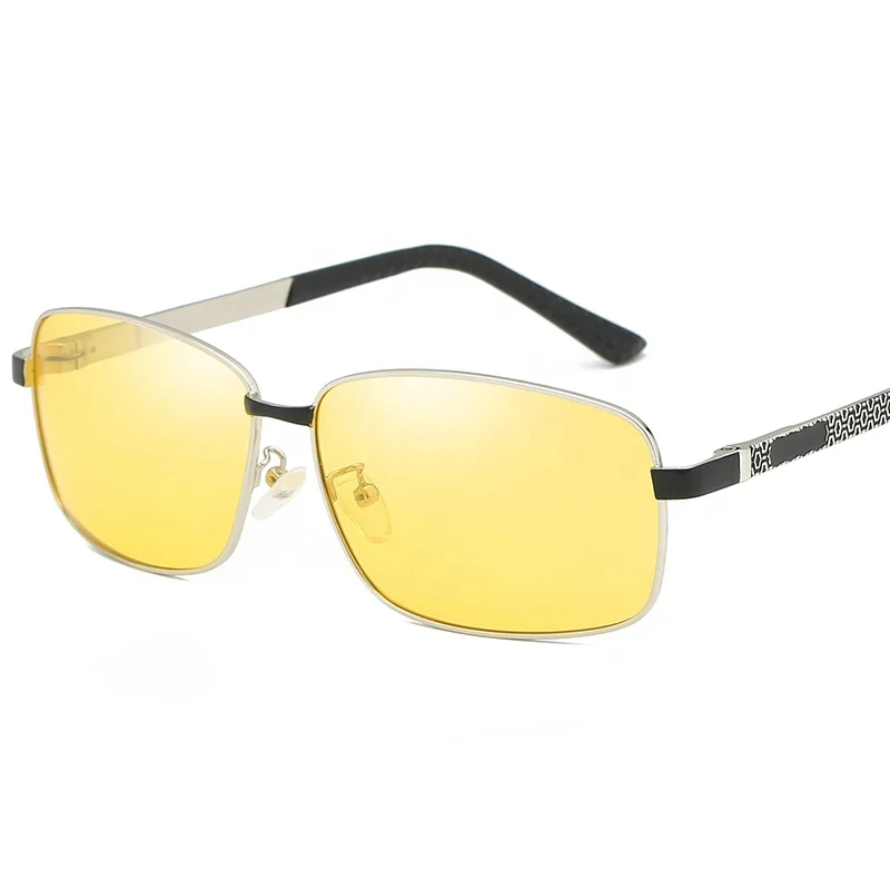 
2019 Ready Goods High Quality Classic Wholesale Men Photochromic Eyewear Night Vision Goggles Polarized Sunglasses 2807BN 