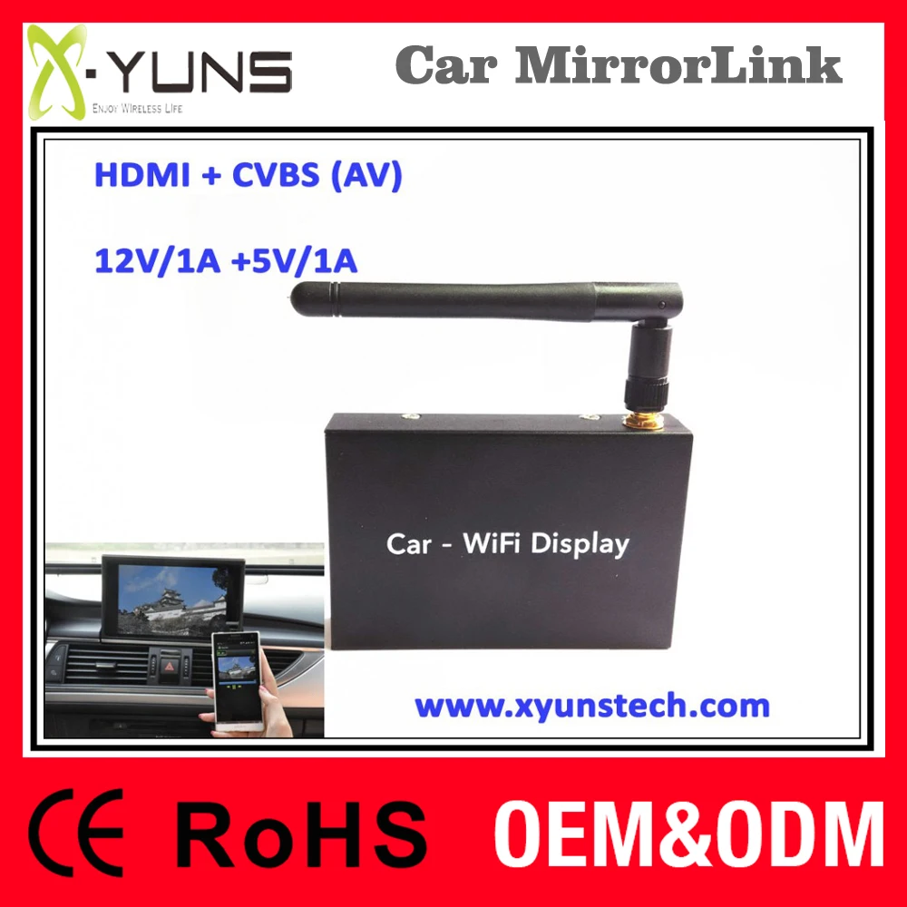 Автомобиль Mirrorlink wifi коробке Android5.1 трансляцию IOS9.1 для Volkswagen Passat Variant / гольф HDMI аудио-видео