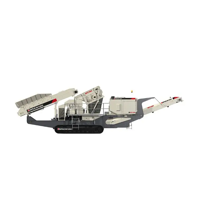 
Diesel Engine Wheel Mobile Mine 100tph Cone Crusher 