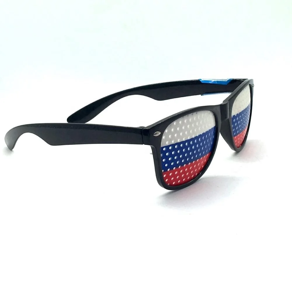 
Russian football fans glasses russia fan flag glasses , russian new year national day decoration glasses 