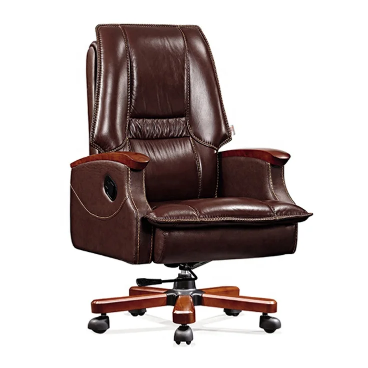 
High back executive chair specifications full grain leather office chair spare parts 