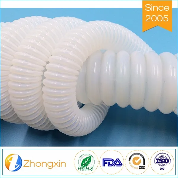 Тефлона гибкие Гофрированные трубки ptfe для химической промышленности Тефлон трубки трубы