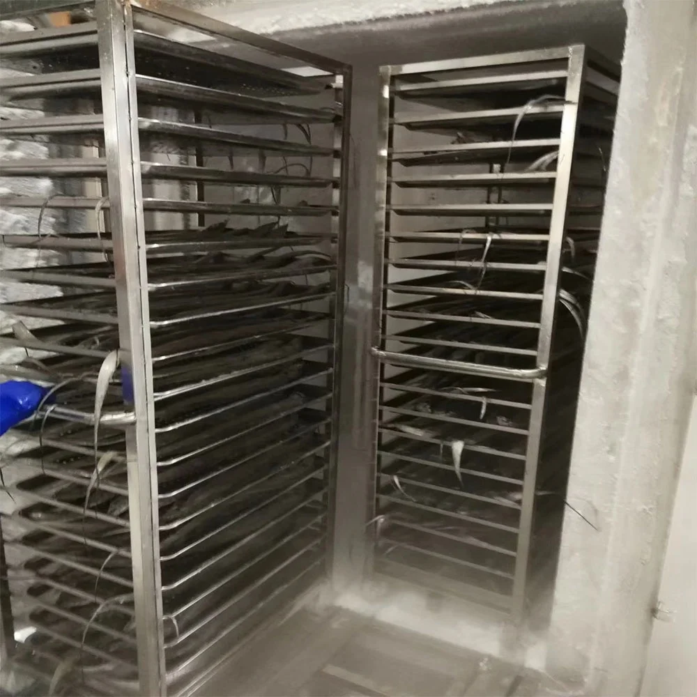 ultra low temperature chest freezer  DJL belt fish / hairtail liquid nitrogen iqf freezing machine