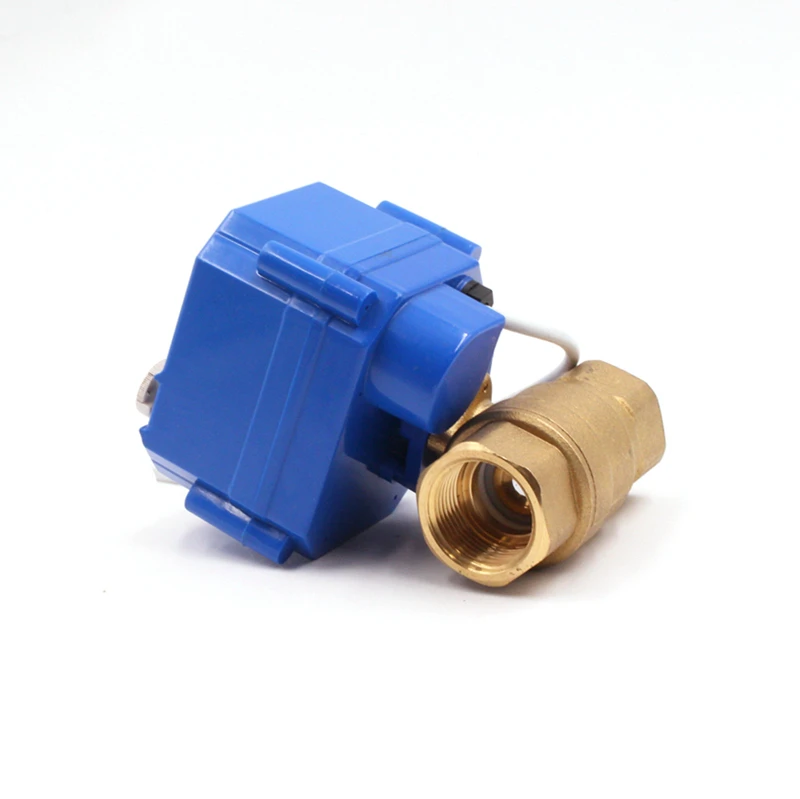 electric water valve flow control 5V 12V 24V 110V 220V electric motor ball valve