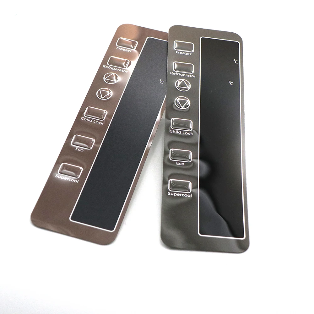 Пользовательский мембранный переключатель, поликарбонатная панель с прозрачным ЖК-экраном