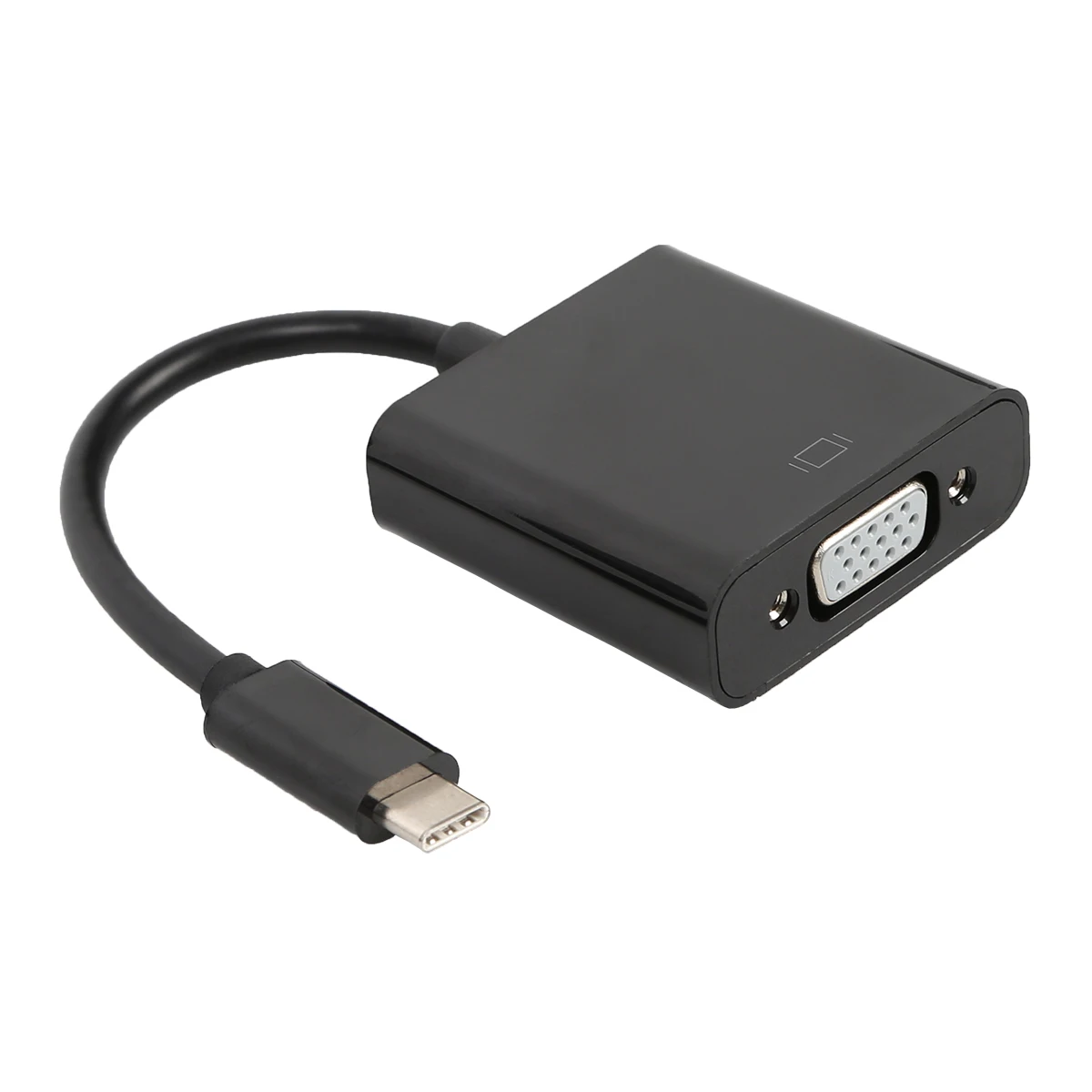 
 USB3.1 USB-C to VGA конвертер, VGA адаптер для подключения ПК к проэктору, монитор и с большим экраном  