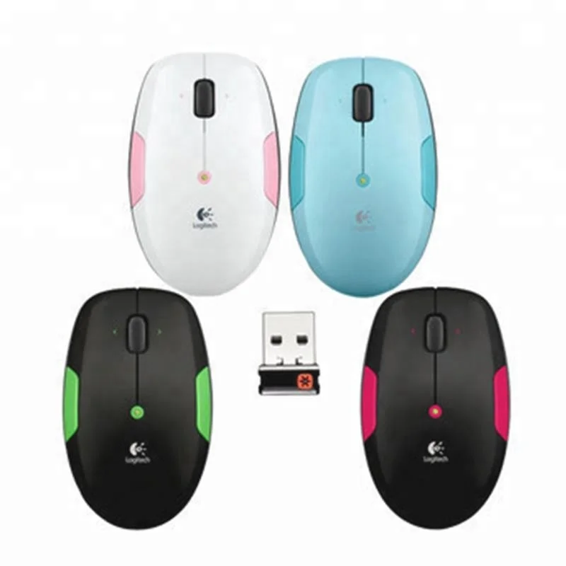 Беспроводная лазерная мышь Logitech M345 универсальная беспроводная для